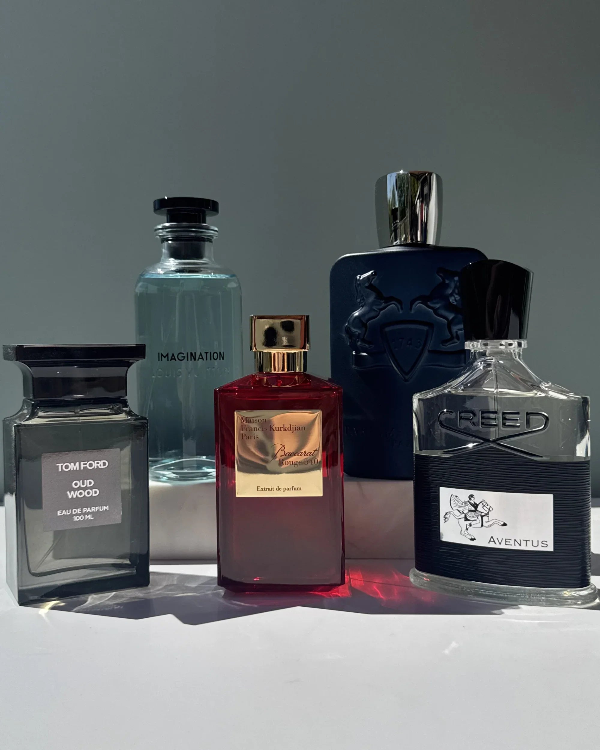 Saents Luxury Icons Discovery Kit with five 2ml fragrance decants