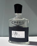 Creed Aventus fragrance decant bottle