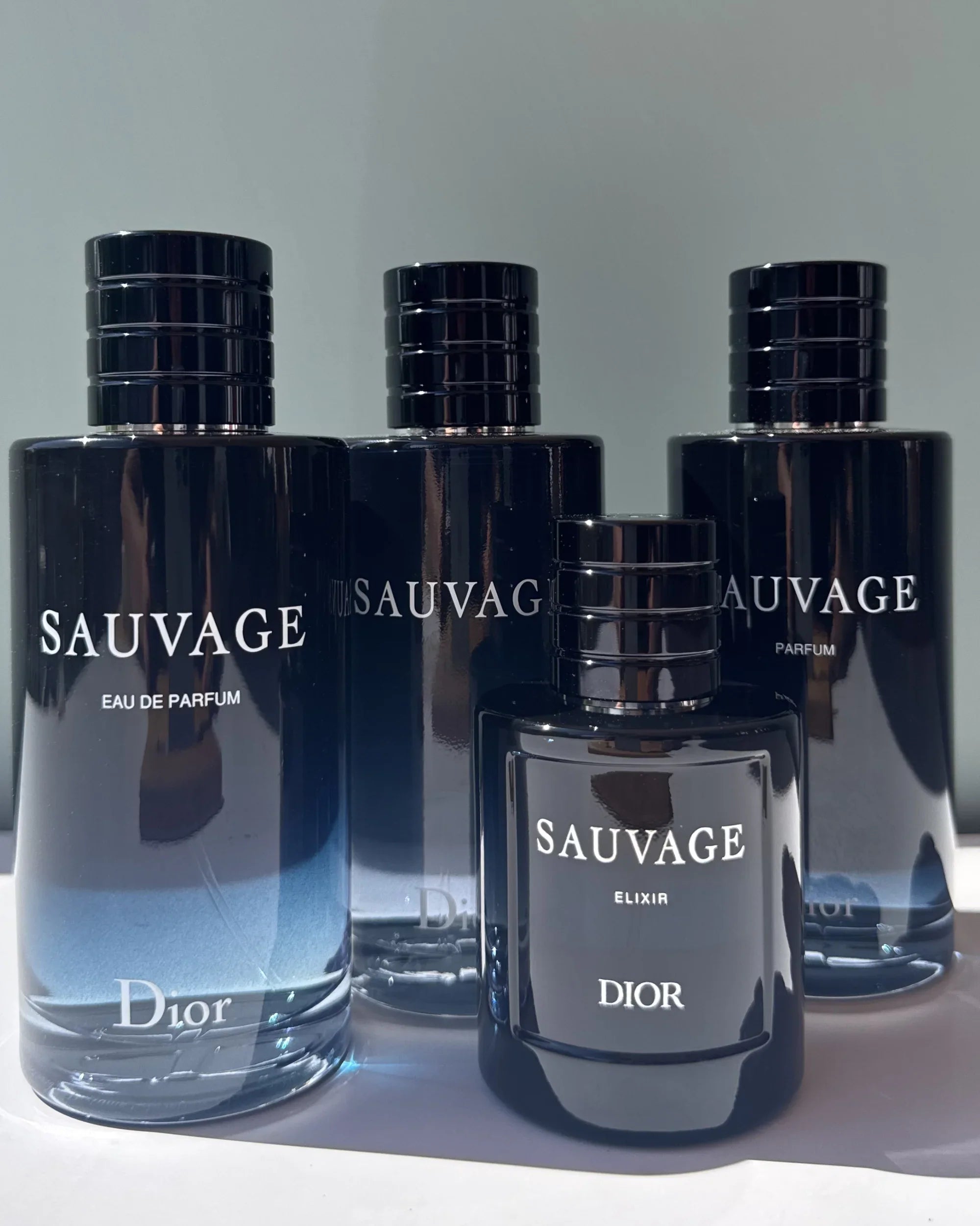 Dior Sauvage Discovery Kit with four 2ml fragrance decants