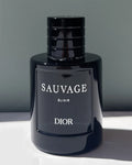 Dior Sauvage Elixir fragrance decant bottle