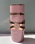 Lattafa Yara Elixir fragrance decant bottle