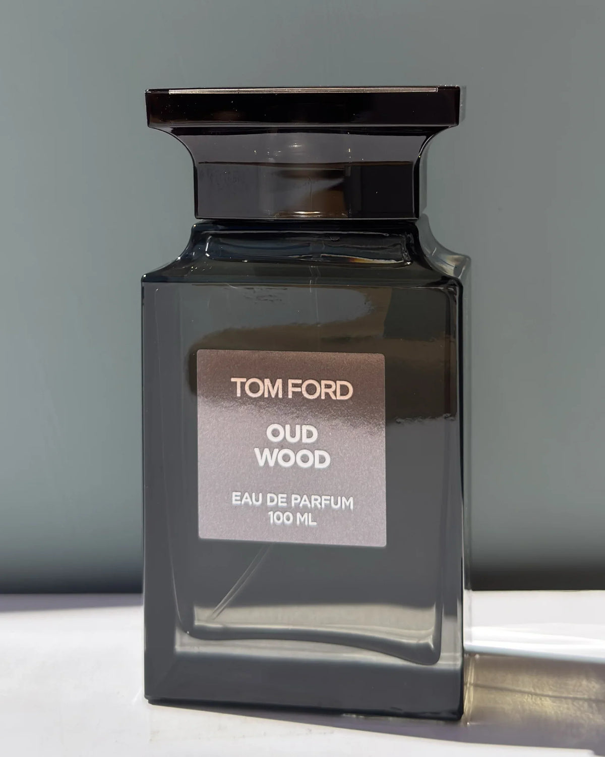 Tom Ford Oud Wood fragrance decant bottle